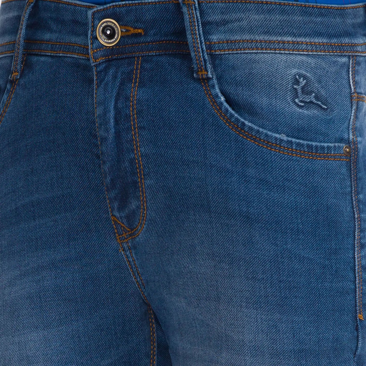 Men Skinny Fit Blue Jeans