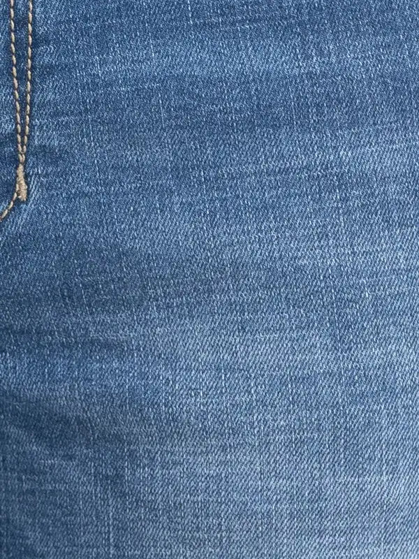 Men Skinny Cropped Fit Blue Jeans