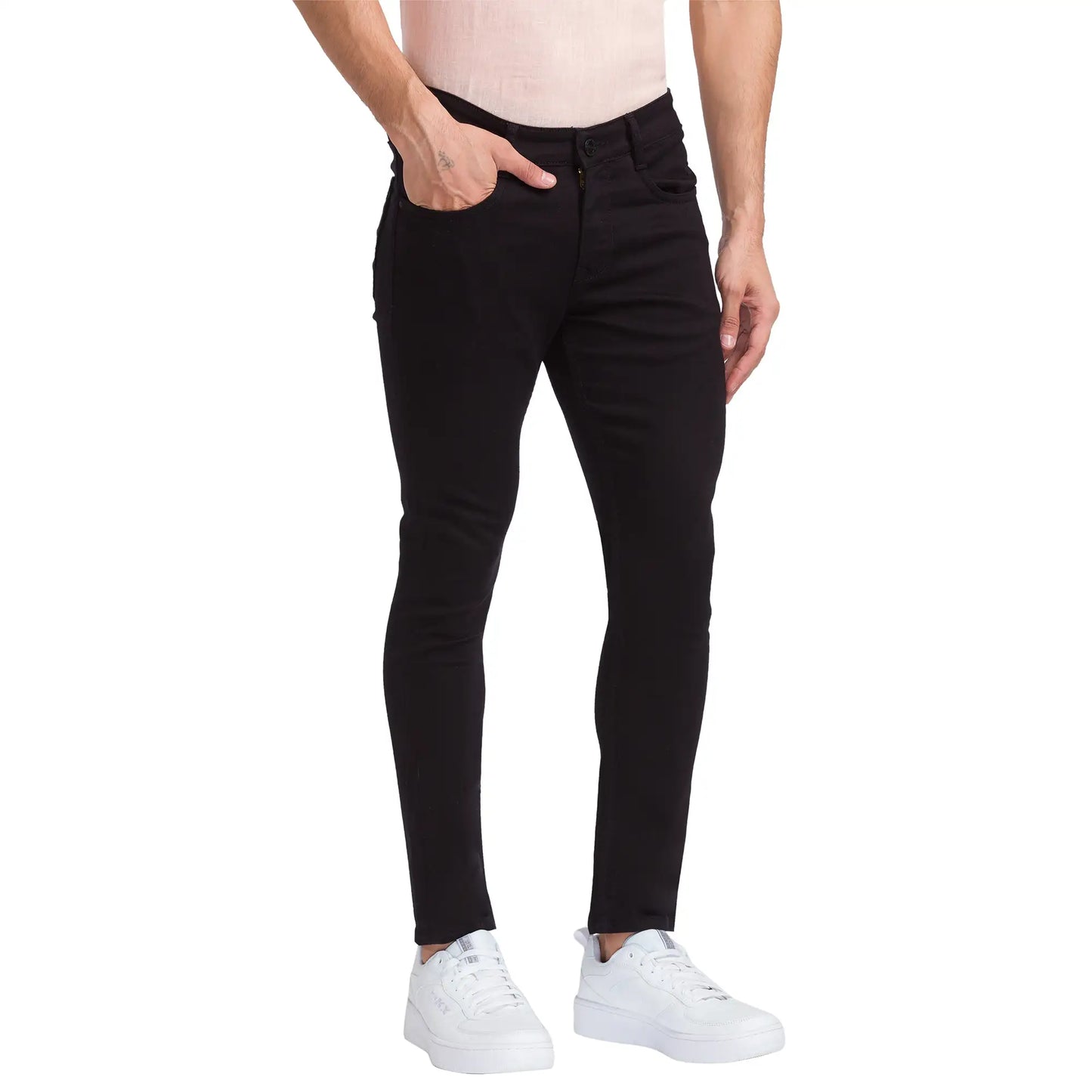 Men Skinny Fit Blue Jeans