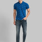 Men Regular Fit Blue Jeans