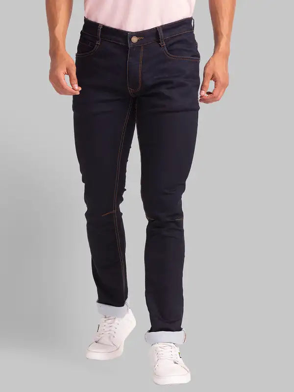 Men Skinny Fit Blue Jeans
