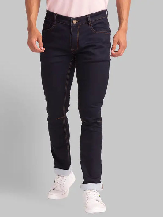 Men Skinny Fit Blue Jeans