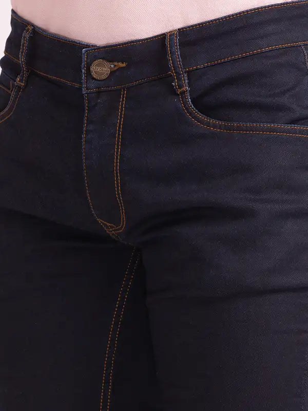 Men Skinny Fit Blue Jeans