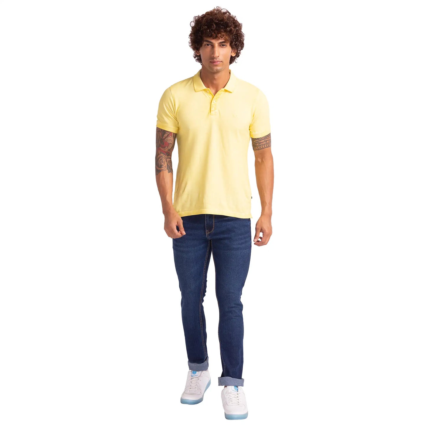 Men Skinny Fit Blue Jeans