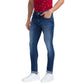 Men Skinny Fit Black Jeans