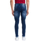 Men Skinny Fit Black Jeans