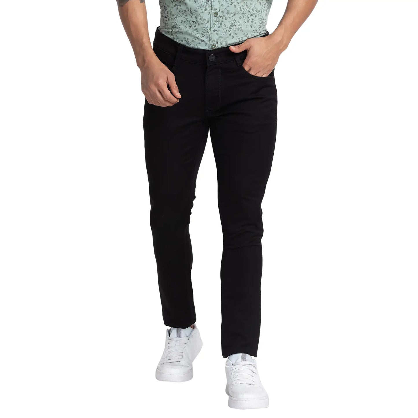 Men Skinny Fit Blue Jeans