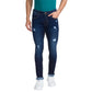 Men Skinny Fit Black Jeans