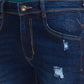 Men Skinny Fit Black Jeans