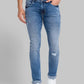 Men Skinny Fit Blue Jeans