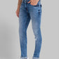 Men Skinny Fit Blue Jeans