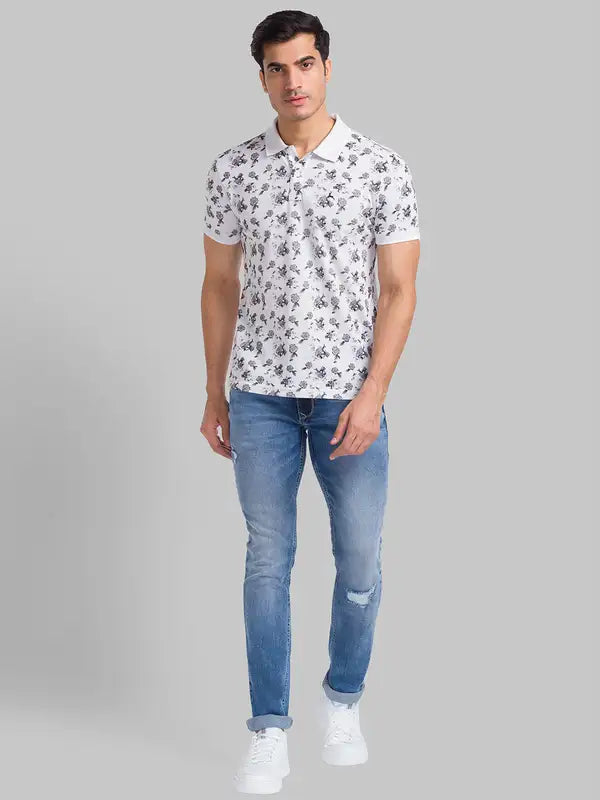 Men Skinny Fit Blue Jeans