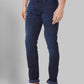 Men Slim Tapered Fit Blue Jeans