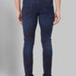 Men Slim Tapered Fit Blue Jeans