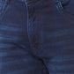 Men Slim Tapered Fit Blue Jeans