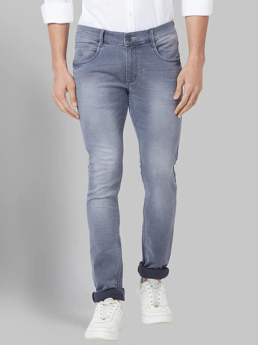 Men Skinny Fit Blue Jeans