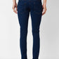 Parx Skinny Fit Solid Fancy Blue Jeans