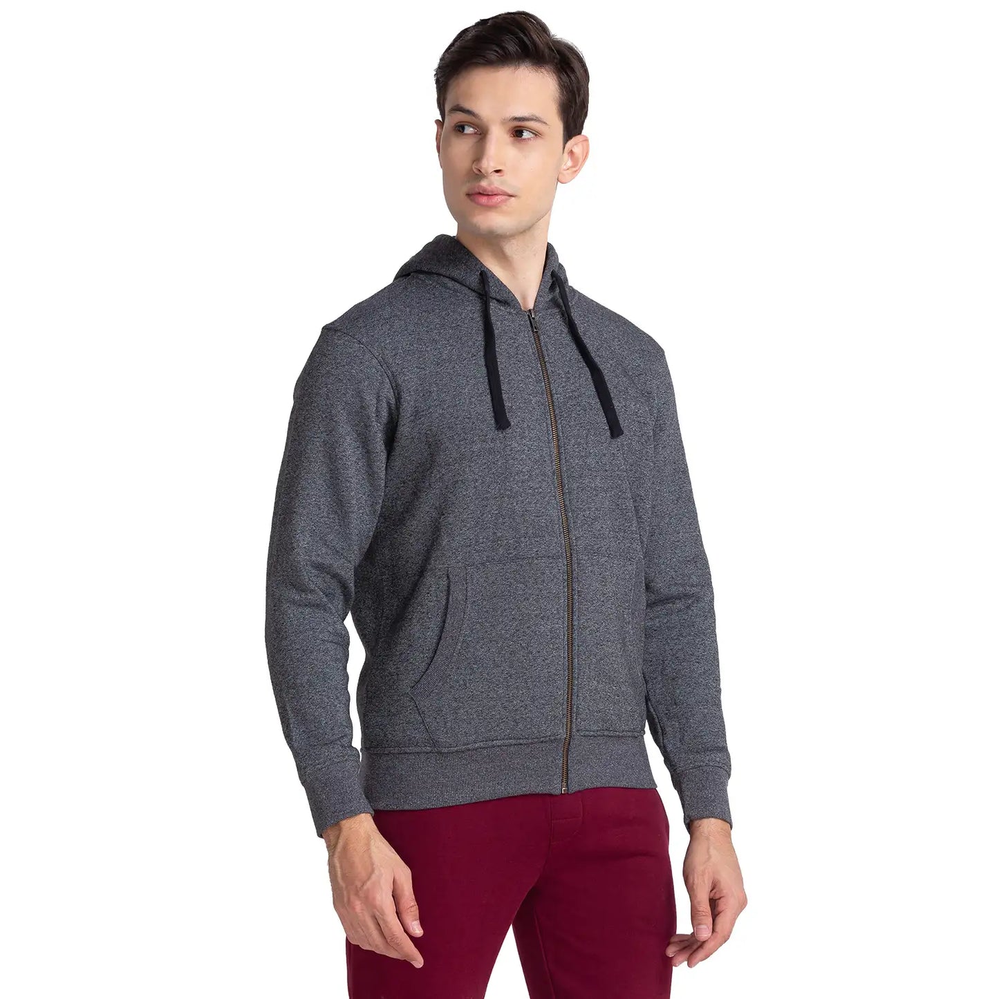 Men Regular Fit Blue Sweatshirt