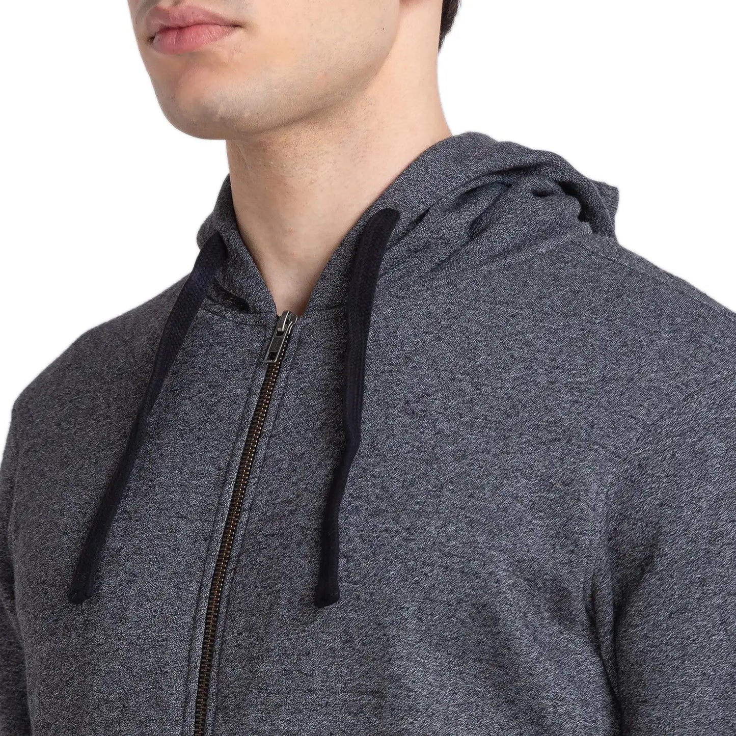 Men Regular Fit Blue Sweatshirt