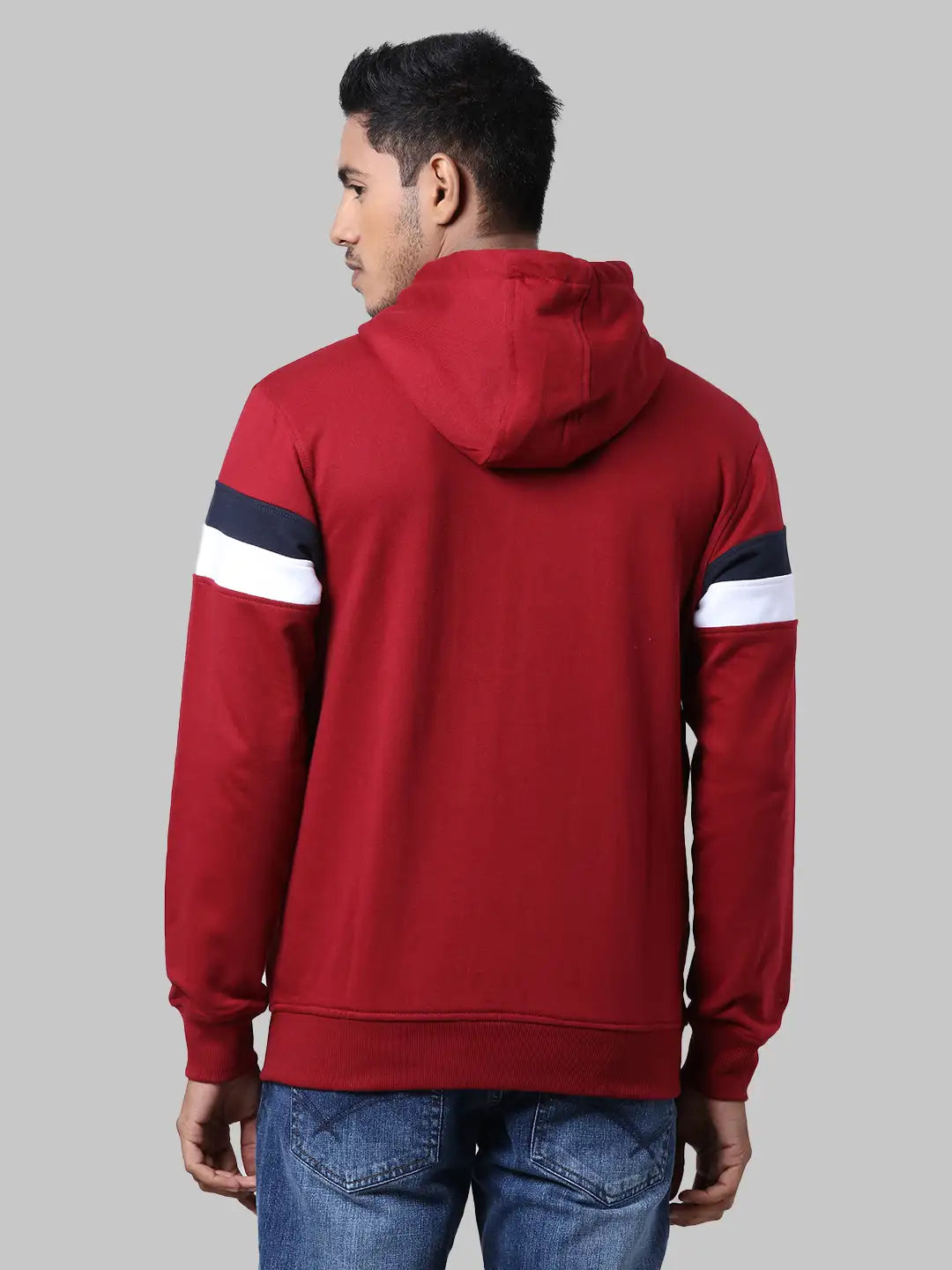 Men Regular Fit  Grey Sweatshirt