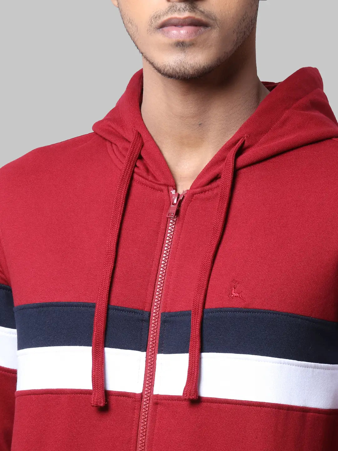Men Regular Fit  Grey Sweatshirt