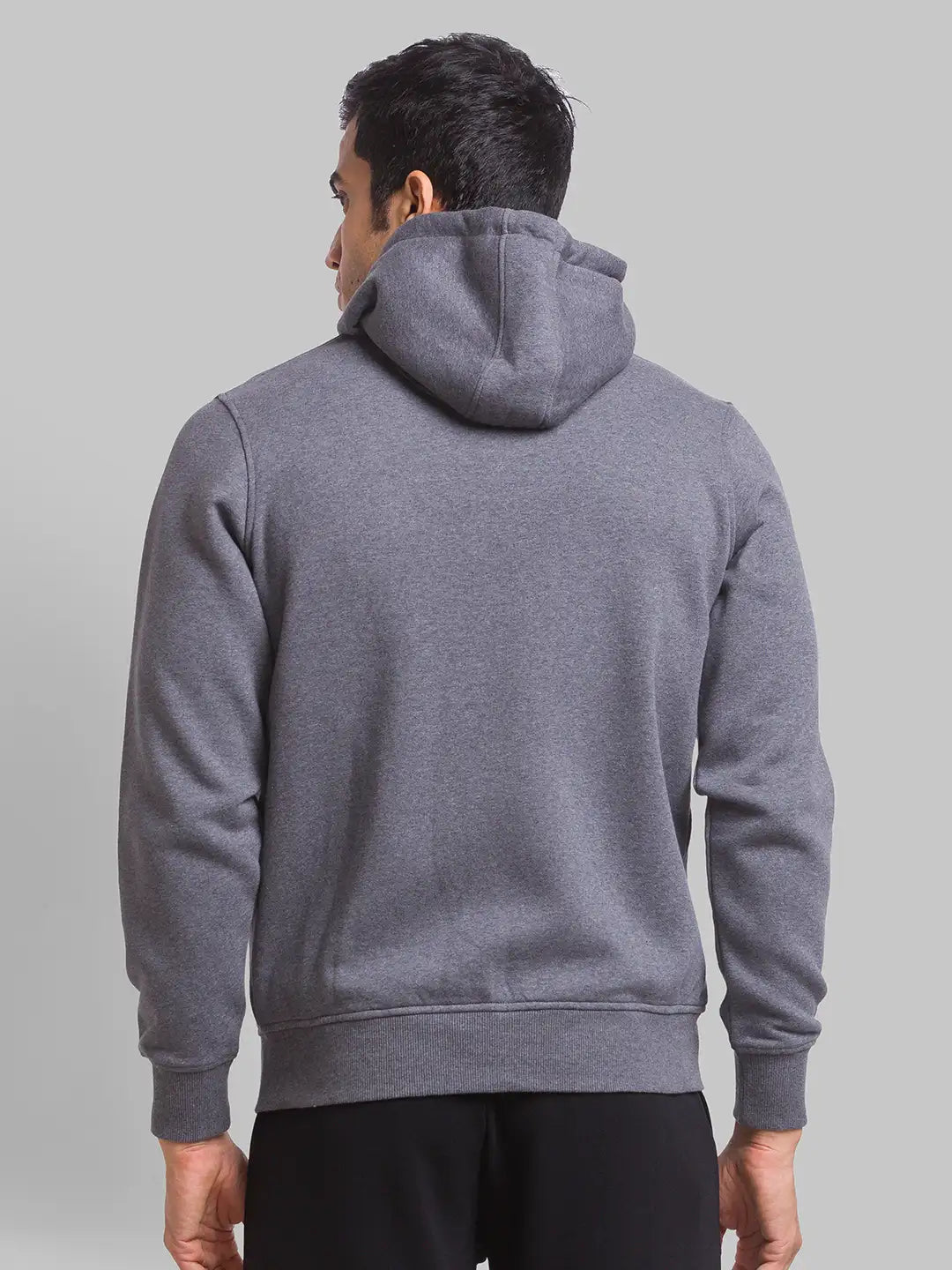 Men Regular Fit Blue Sweatshirt