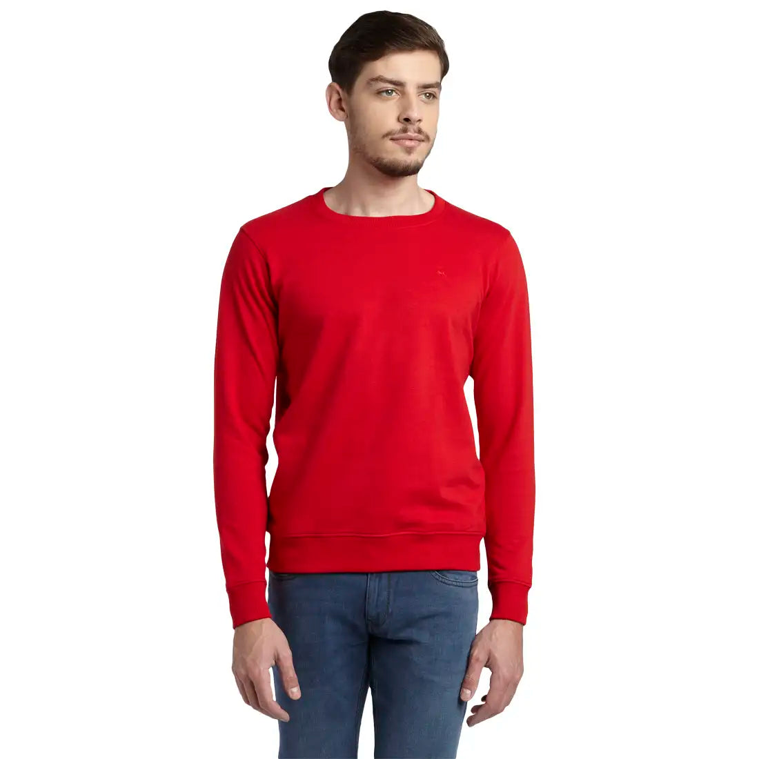 Parx Men Black Yarn Dyed Regular Fit Cotton T-Shirt