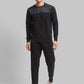 Men Regular Fit Black Sweatshirt