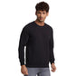 Parx Men Blue Cut & Sew Regular Fit Cotton Blend Round Neck Sweatshirt