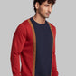 Men Fawn Regular Fit Structure  Cotton   Sweatshirt