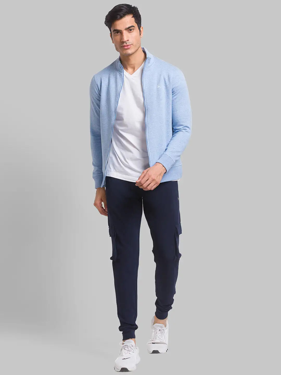 Men Regular Fit Grey Suit