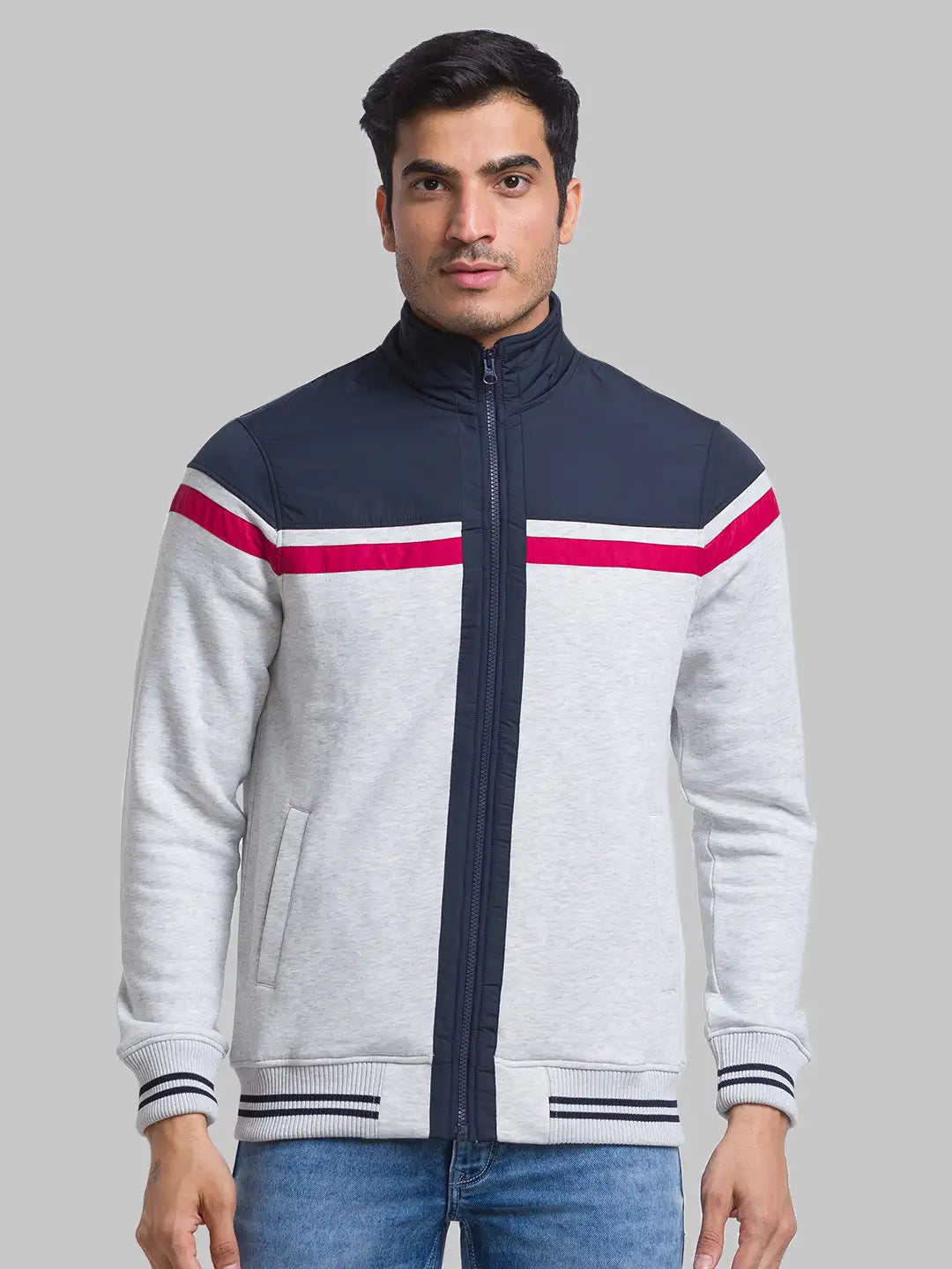 Men Regular Fit Black Sweatshirt