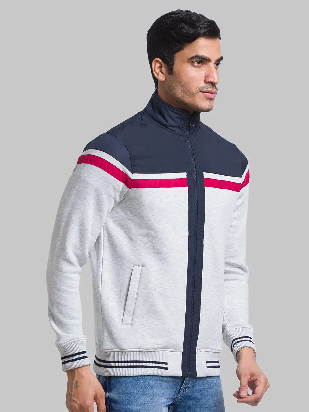Men Regular Fit Black Sweatshirt
