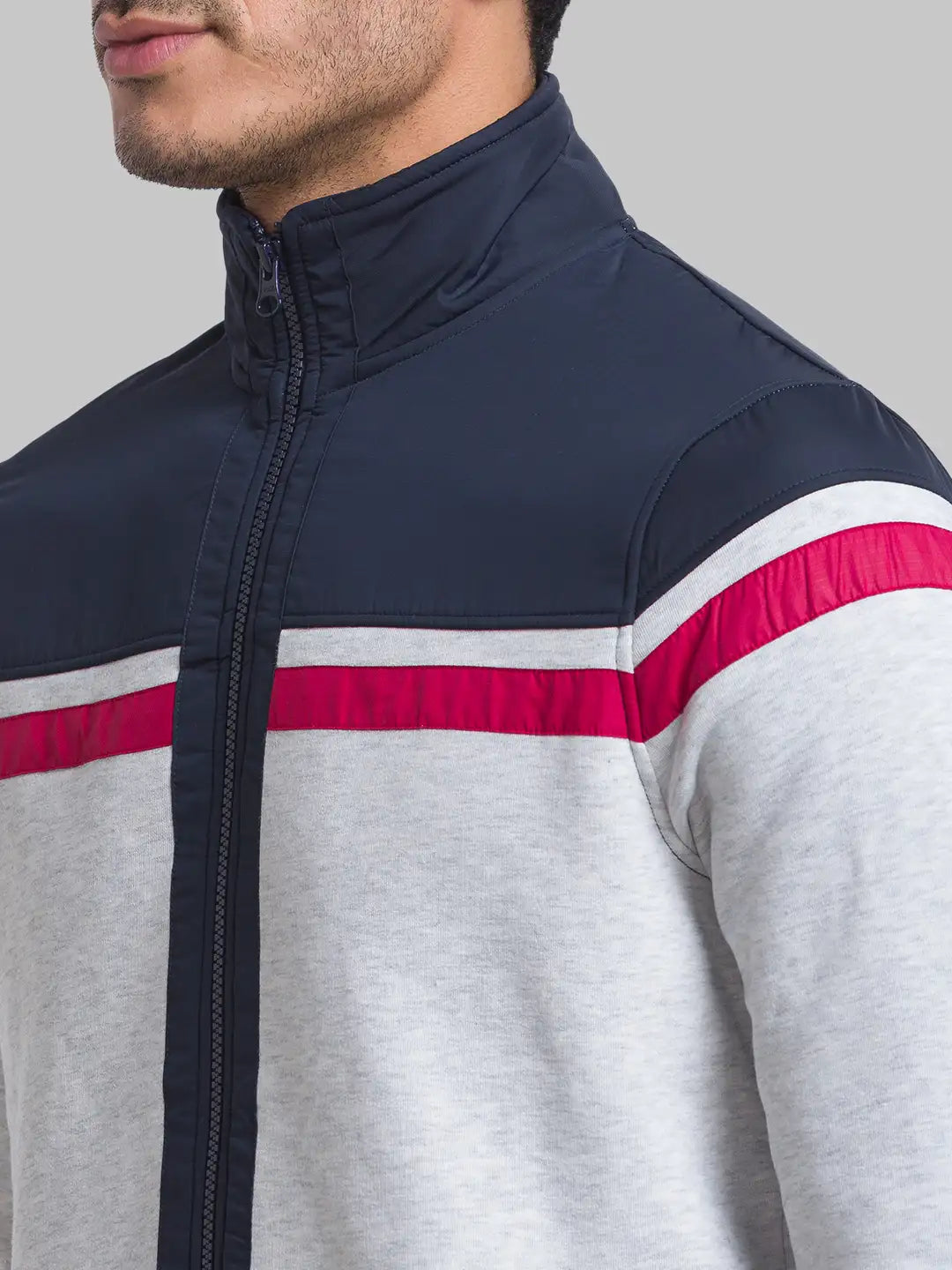Men Regular Fit Black Sweatshirt
