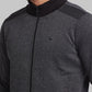 Men Blue Regular Fit Yarn Dyed  Cotton   T-Shirt