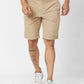 Parx Regular Fit Solid Dark Green Short