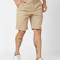 Parx Regular Fit Solid Dark Green Short