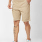 Parx Regular Fit Solid Dark Green Short