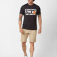 Parx Regular Fit Solid Dark Green Short