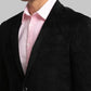 Men Regular Fit Blue Blazer
