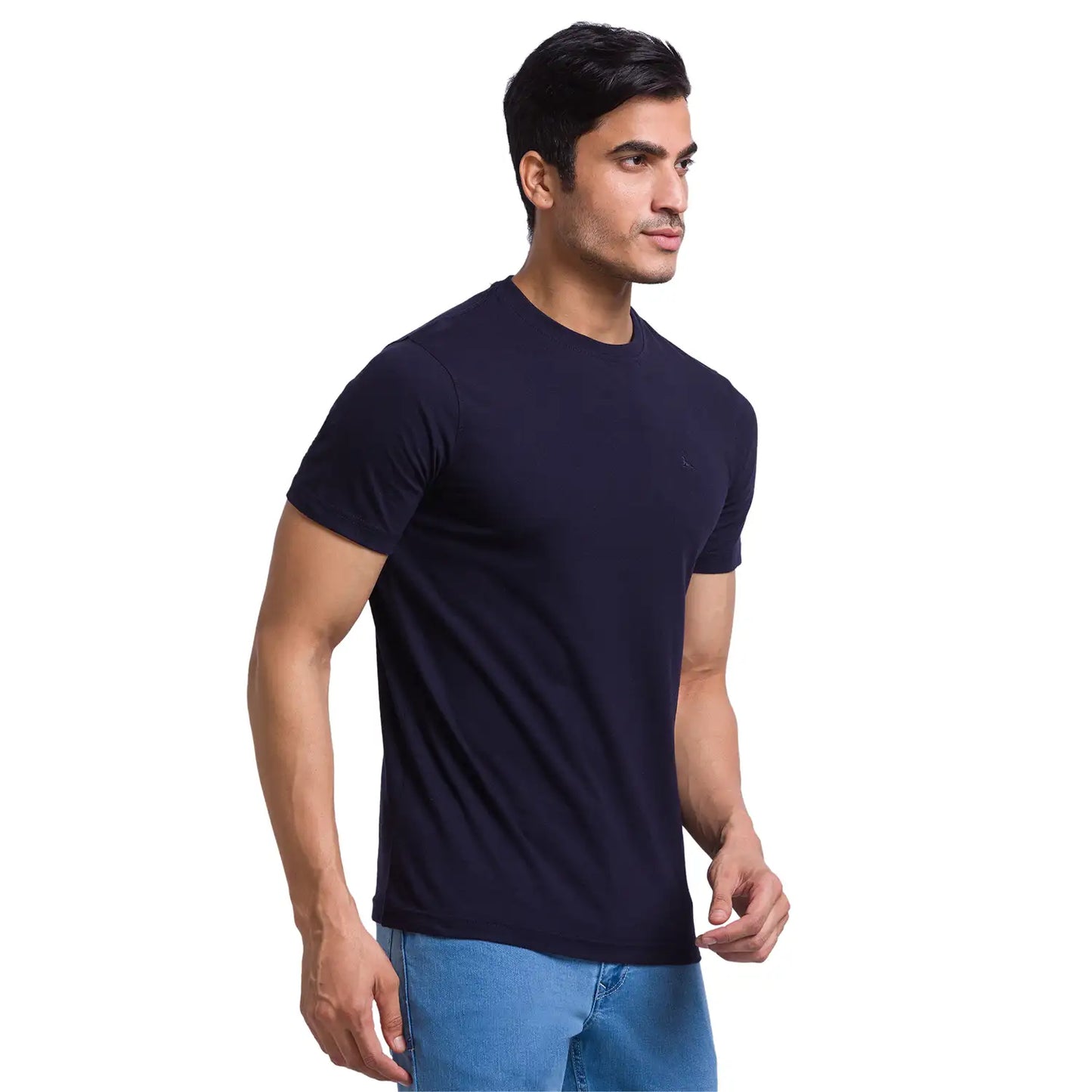 Men Slim Fit Multi-Colour T-Shirt
