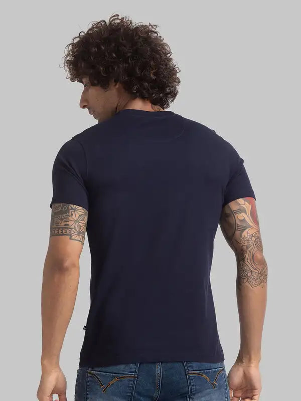 Men Regular Fit Multi-Colour T-Shirt