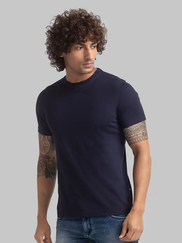 Men Regular Fit Multi-Colour T-Shirt