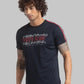 Men Regular Fit Orange T-Shirt