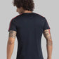 Men Regular Fit Orange T-Shirt
