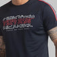 Men Regular Fit Orange T-Shirt