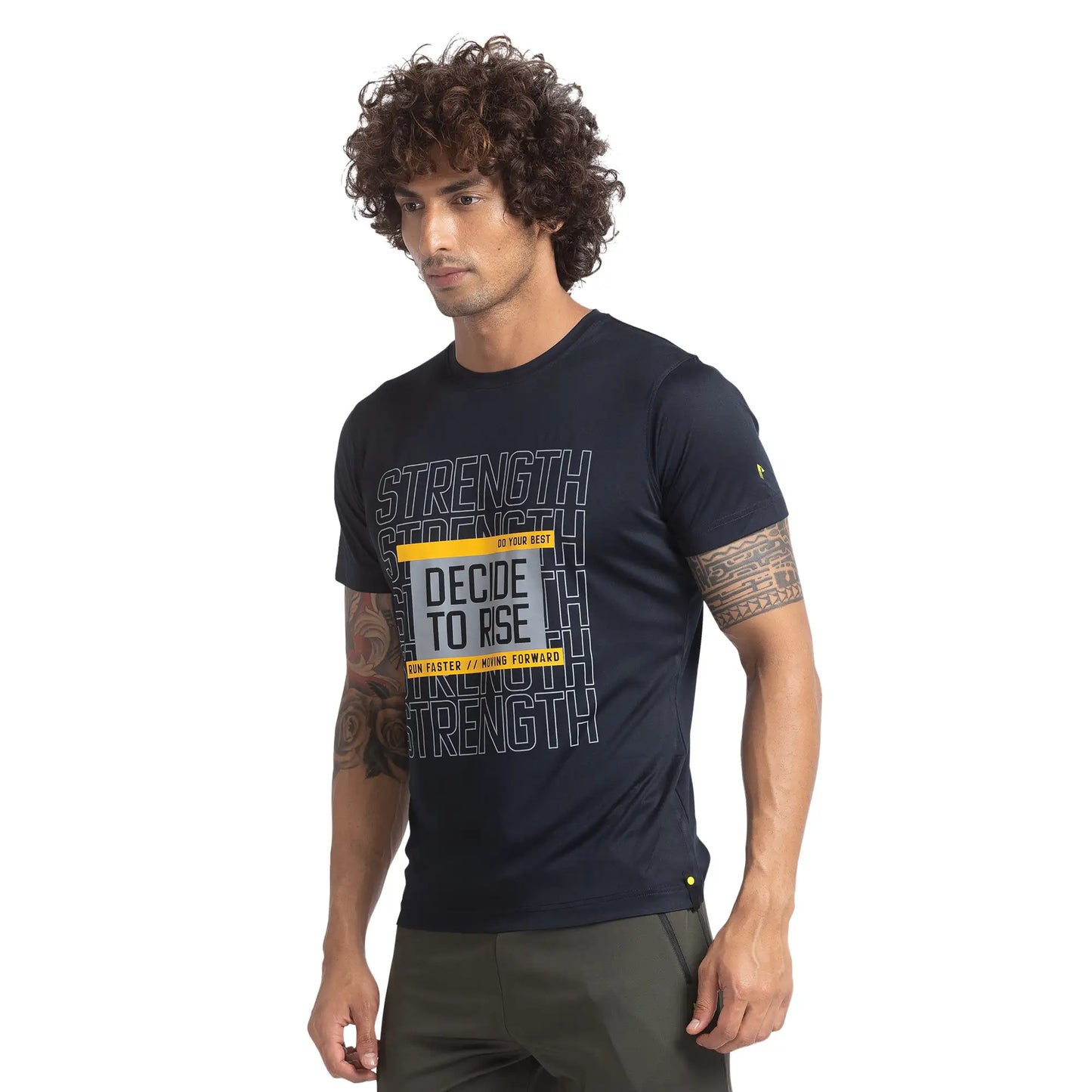 Men Regular Fit Maroon T-Shirts