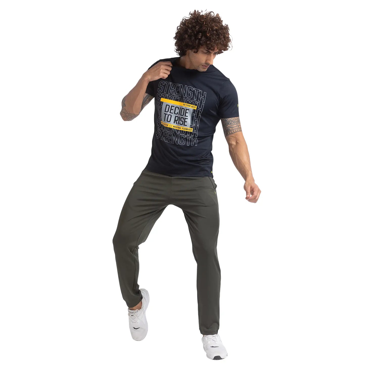 Men Regular Fit Maroon T-Shirts