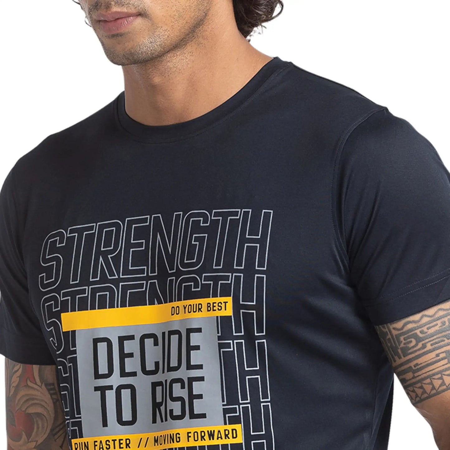 Men Regular Fit Maroon T-Shirts