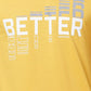 Parx Men Yellow Print Regular Fit Cotton Polo Neck T-Shirt